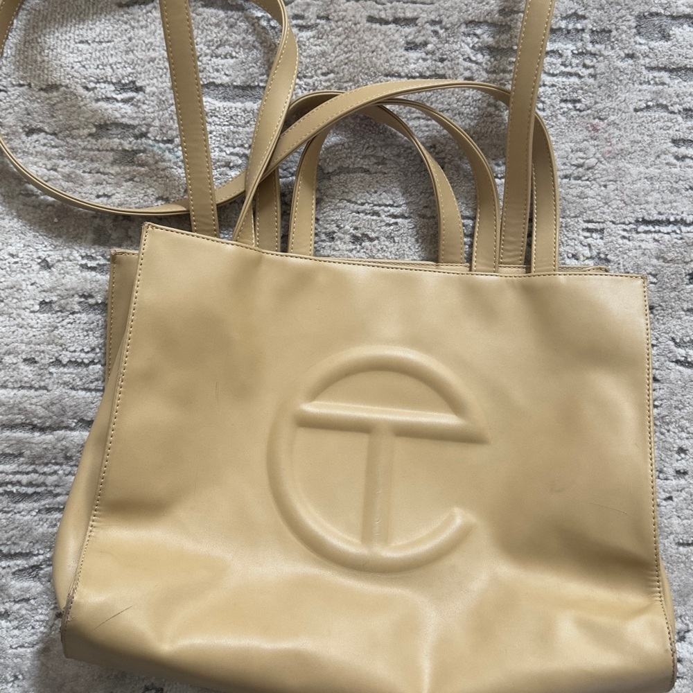 Telfar Beige Tote Bag
